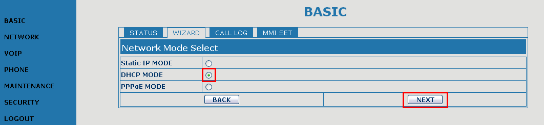 UTT-900B DHCP Mode