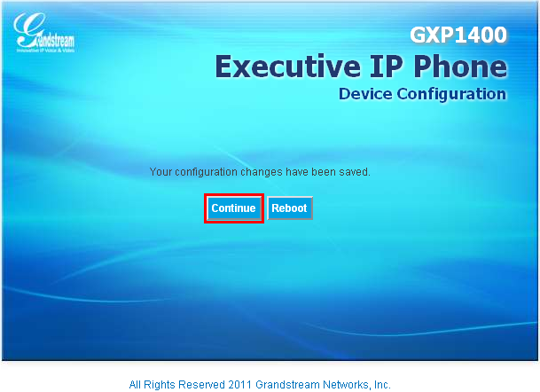 GXP1400 Continue